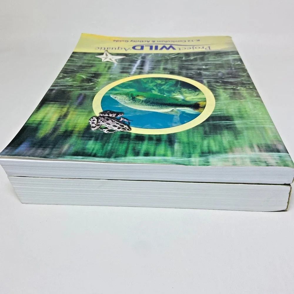 Set of 2 Project Wild Aquatic K-12 Curriculum Activity Guide Homeschool‎ Science